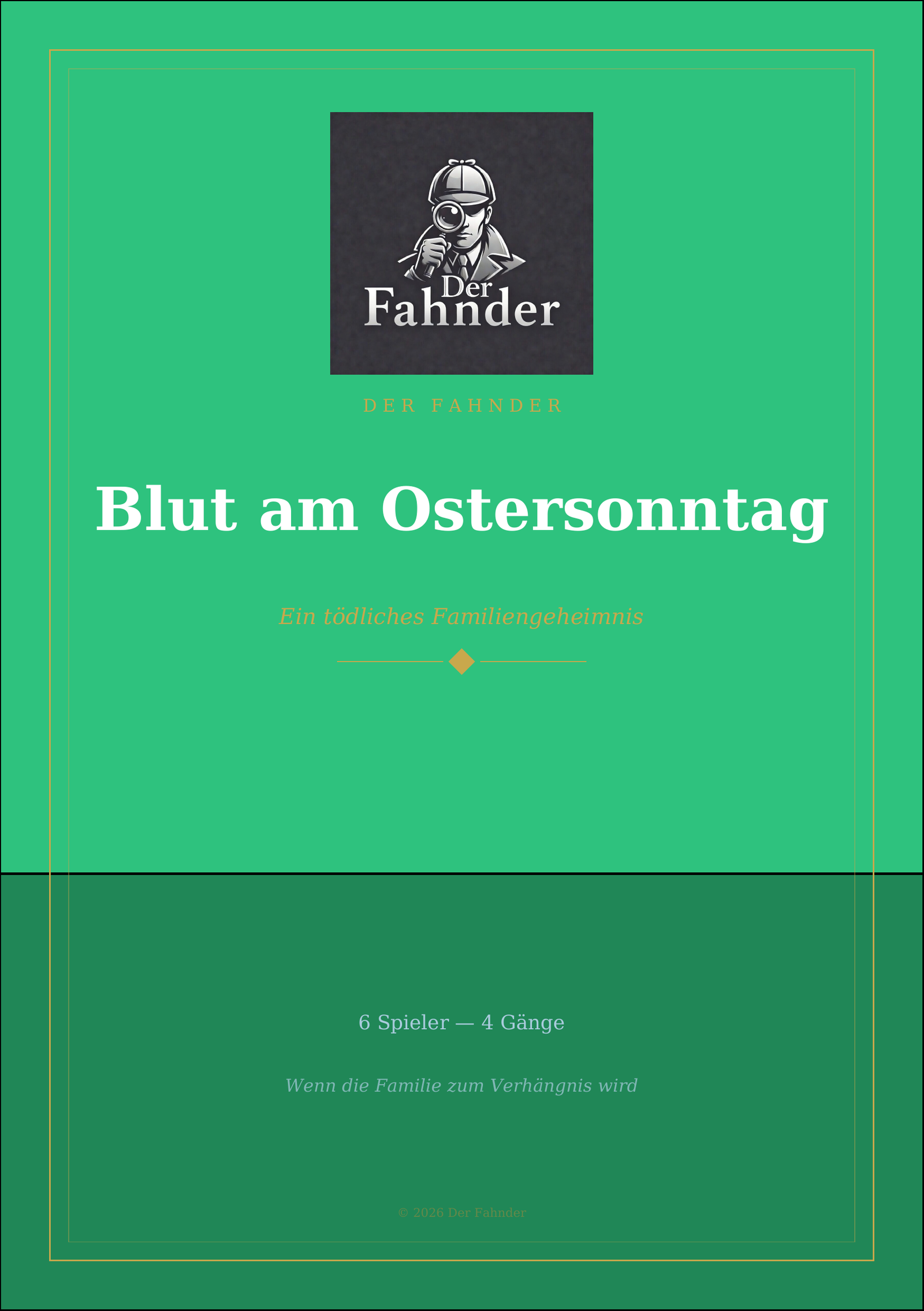 Blut am Ostersonntag